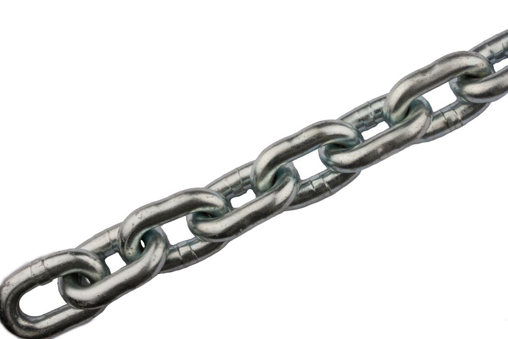 Chain-for-lever--and-chain-hoistsgalvanized,-for-electrical-hoists