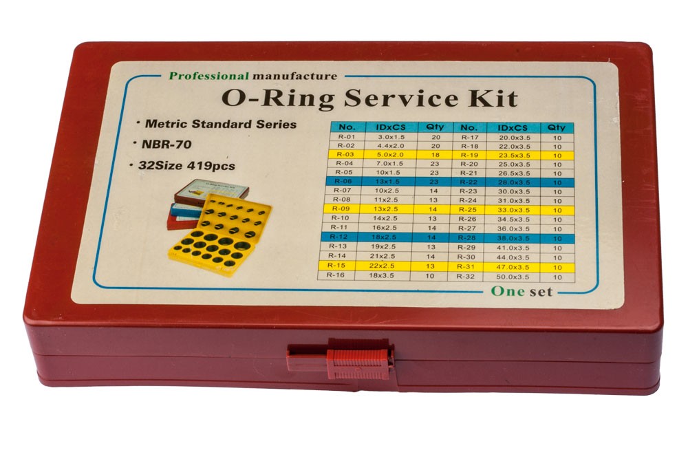 O-ringset,-32-sizes,-419-pcs