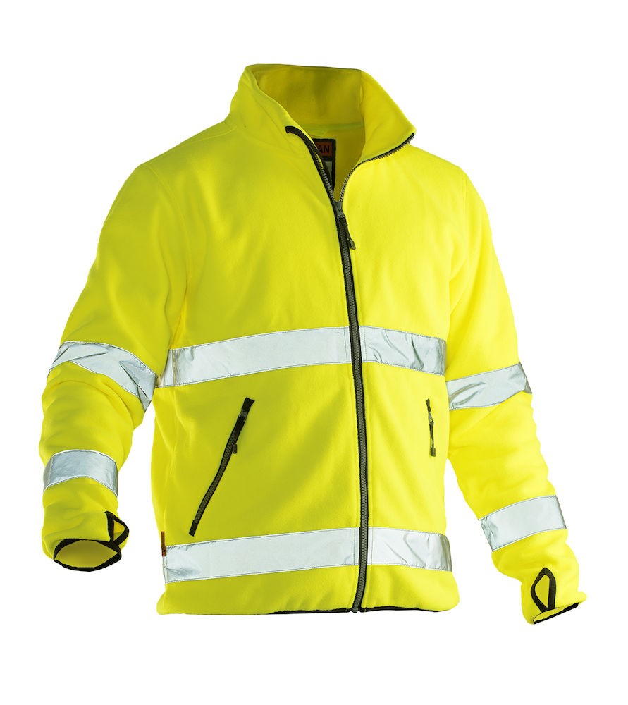 Fleece-jacket-high-visibilityJobman,-290-g/m²