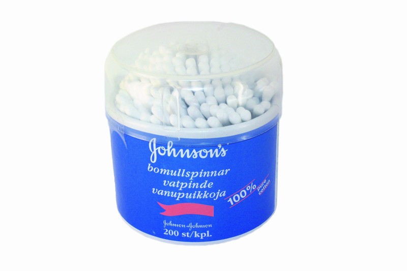 BomullspinnerQ-tips-Johnson-og-Johnson,-300-stk