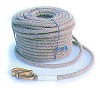 Fireproof line hemp and steel wire rope