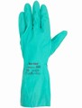 Chemical resistant gloves Sol-Vex flocked nitrile