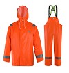Rain gear antiflame Oseberg Offshore rain jacket, 325g/m² PVC/polyester