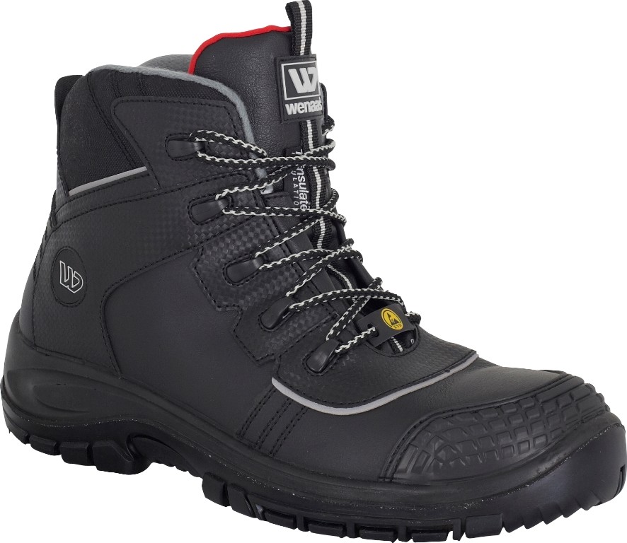 Safety-bootsWenaas-Oilmaster-2,-rubber/PU-sole,-composite-toe-cap,-textile-nail-protection