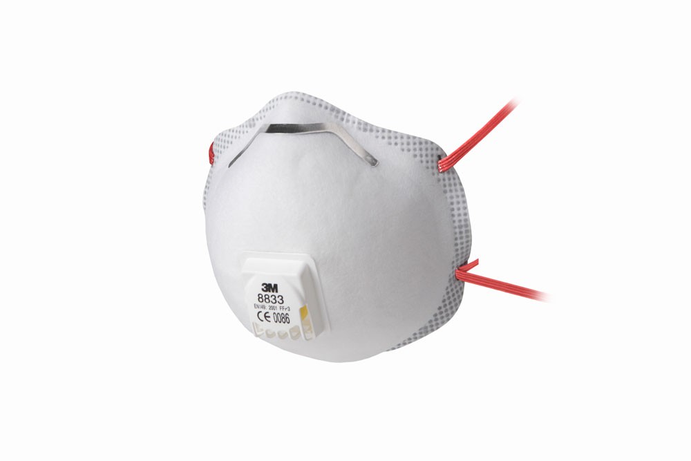 Respiratory-protective-mask8833-FFP3-R-D-pkg-à-10-pcs