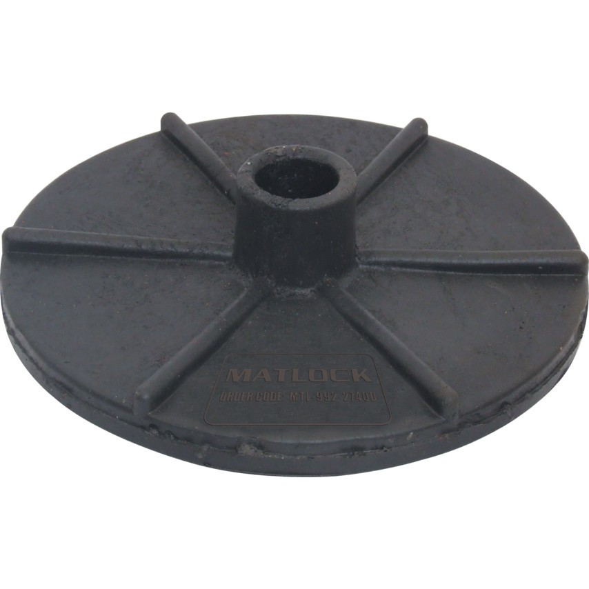 Stolpefot-for-plastkjettingMatlock-3,3-kg-massiv-340-mm-diameter