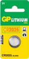 Knappe batterier CR2025 lithium