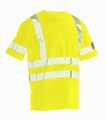 T-skjorte synlighet KL. 2 100 % polyester Spun Dye