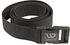 Belt with snap-lock buckle polyester