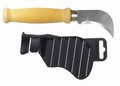 Kniv teppe-/takpapp-/lærkniv rustfritt stål